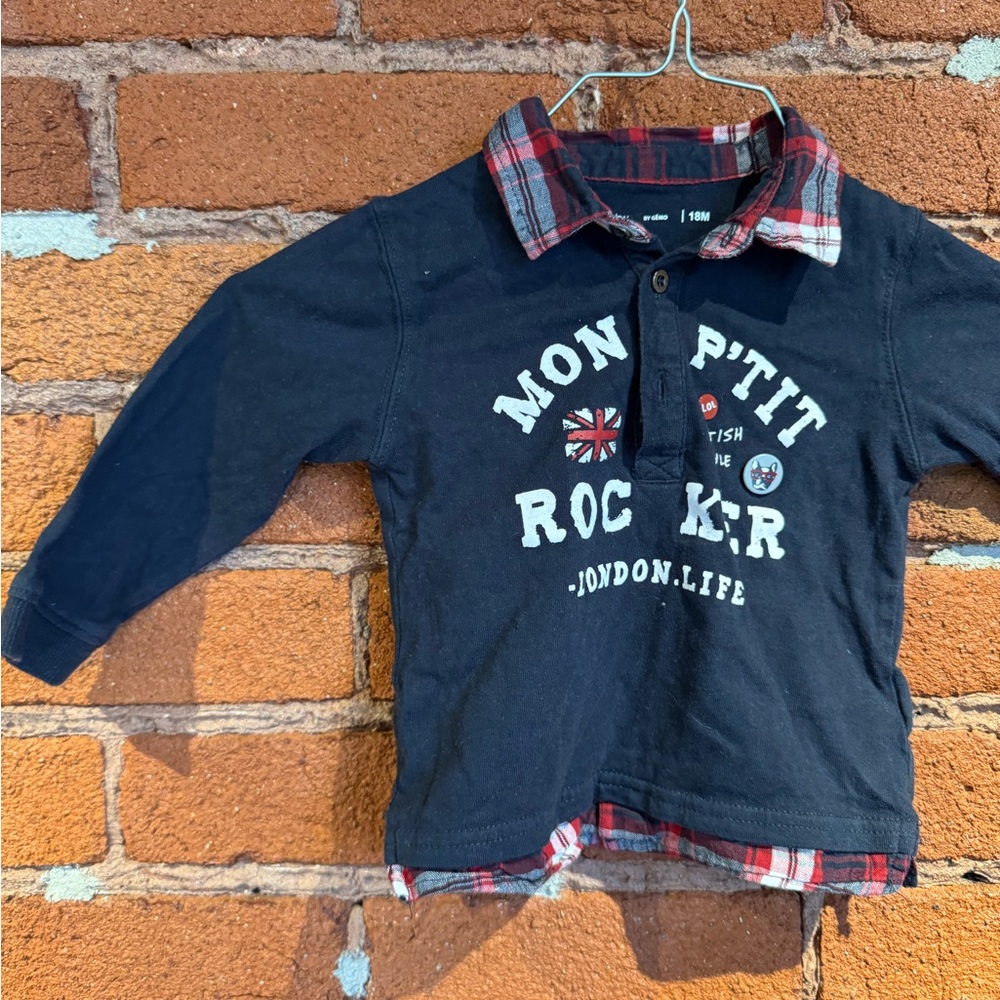 Kids Navy Shirt